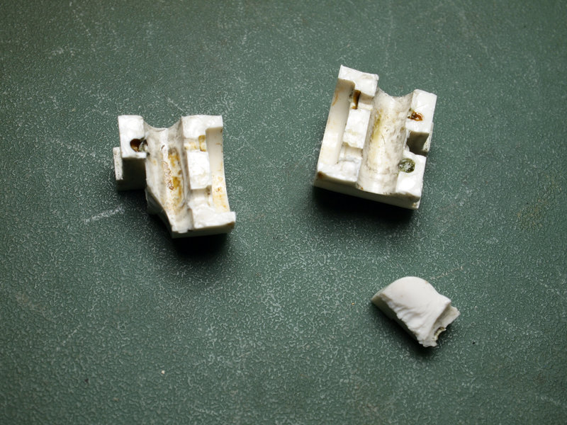 Penn 720 crosswind block - damaged