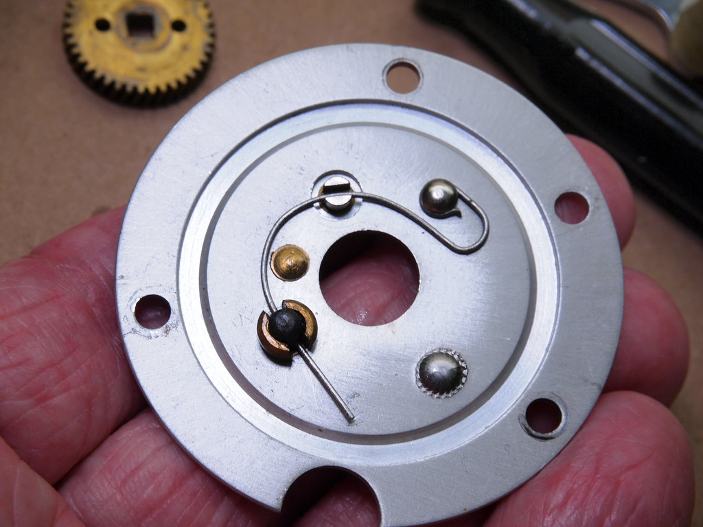 Pflueger Nobby model 1963 - abl mechanism