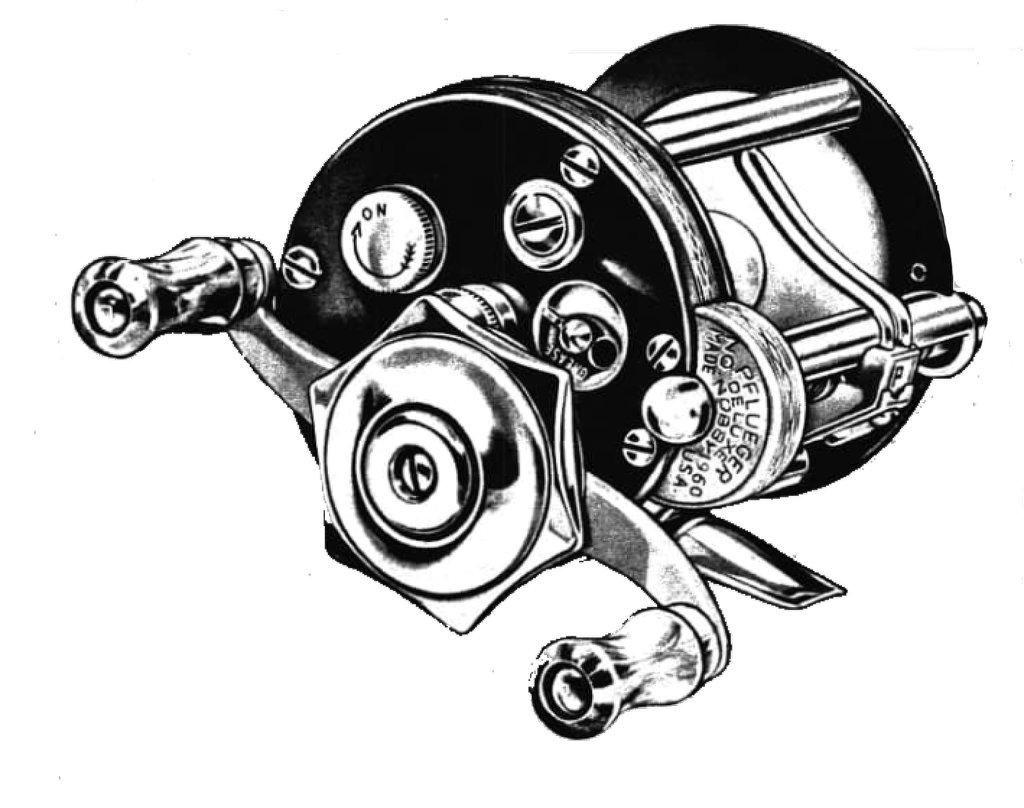 Pflueger Nobby model No. 1965 Free Spool - from the 1964 catalog